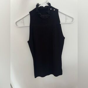 White House Black Market Black Tank Top